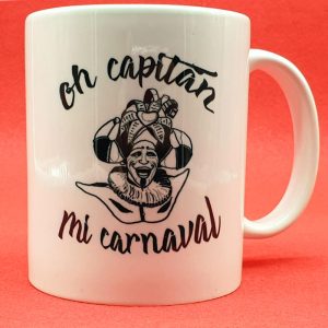 oh capitan, my capitan taza de ceramica
