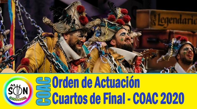 orden de actuacion coac 2020