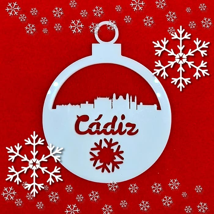 La Bola de Navidad del Skyline de Cadiz