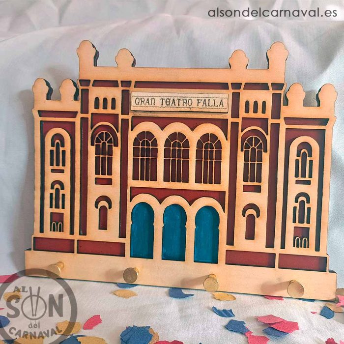 cuelga llaves Gran Teatro Falla