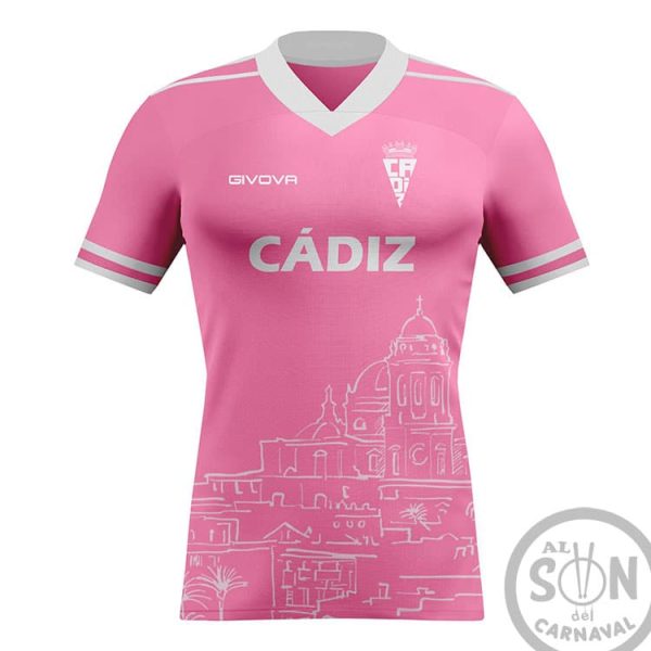 Camiseta Ciudad de Cádiz rosa
