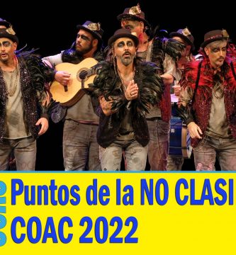 PUNTOS DE LAS NO CLASIFICADAS COAC 2022