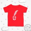 camiseta bebe veneno de carnaval roja