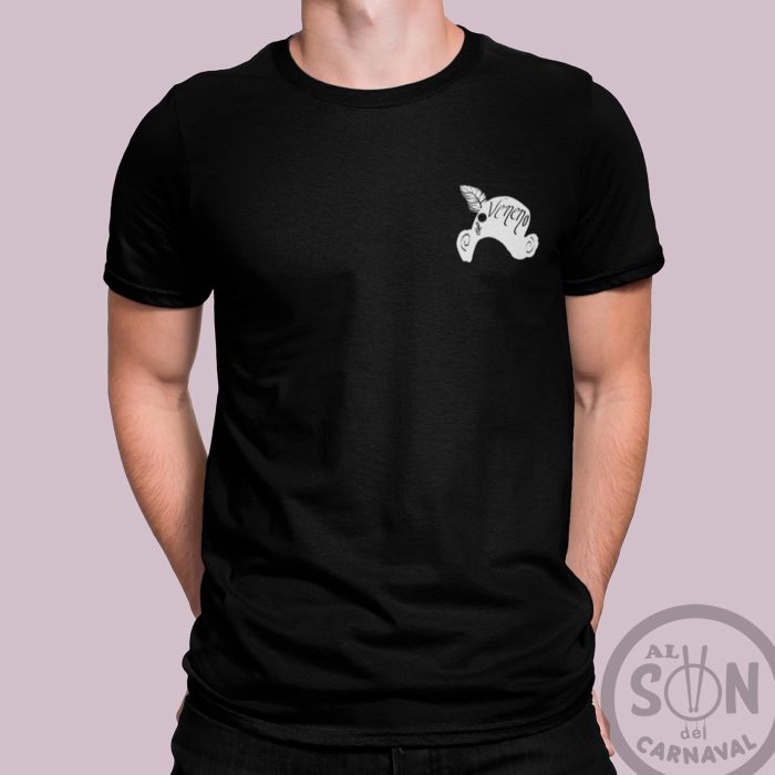 camiseta sombrero capitan veneno negra