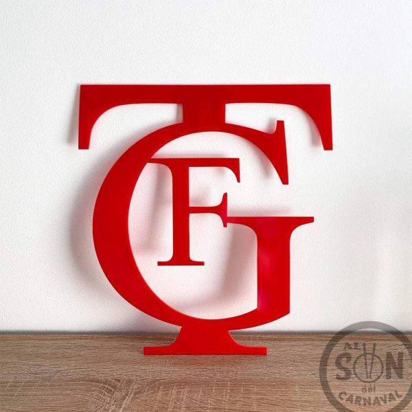 Perfil Logo Gran Teatro Falla GTF - Rojo