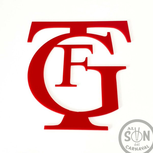 Perfil Logo del Gran Teatro Falla - Rojo