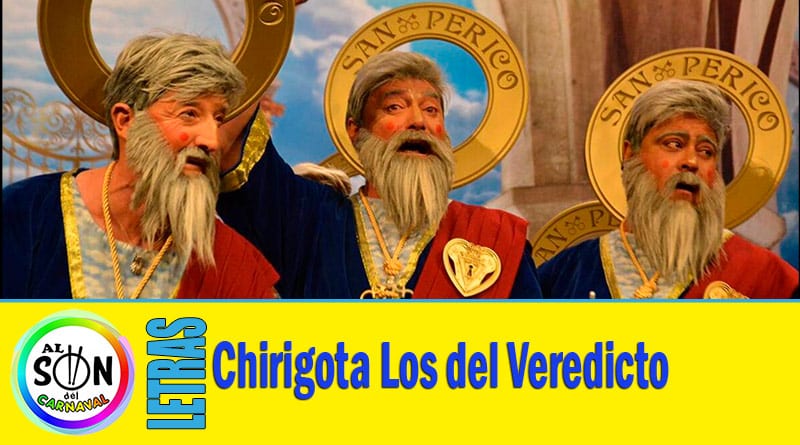 letra chirigota los del veredicto