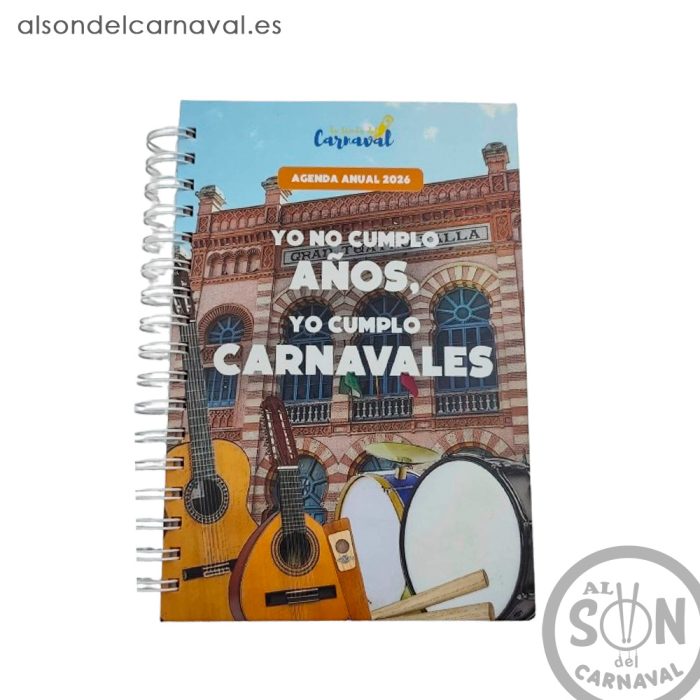 Agenda Anual 2026 Yo Cumplo Carnavales