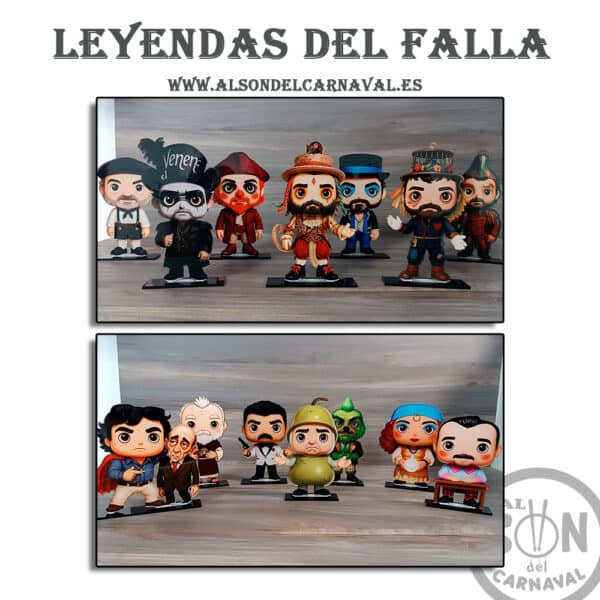 figuras leyendas del falla carnaval de cadiz