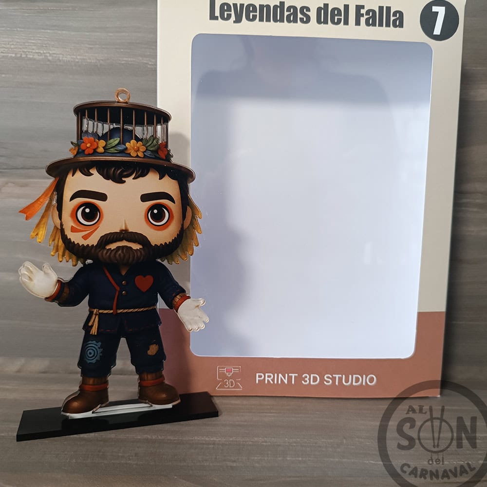 leyenda del falla comparsa los esclavos