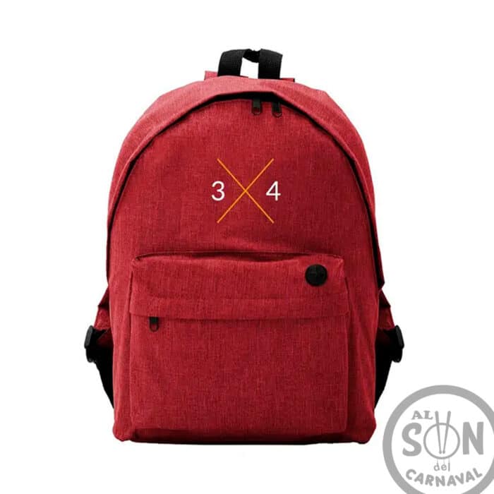 mochila 3x4 del carnaval de cadiz