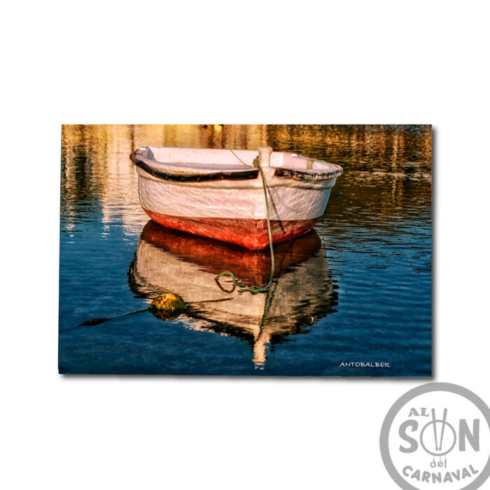 lienzo barca caletera