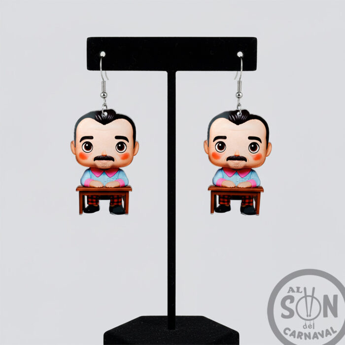 pendientes de metacrilato una chirigota con clase