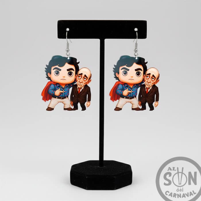 pendientes los enteraos de metacrilato