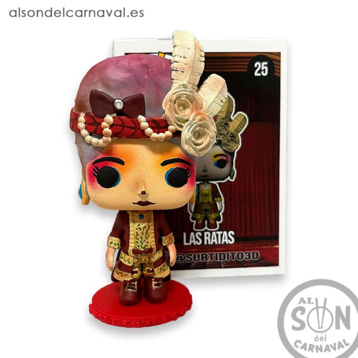 funko primo pop comparsa las ratas femenina