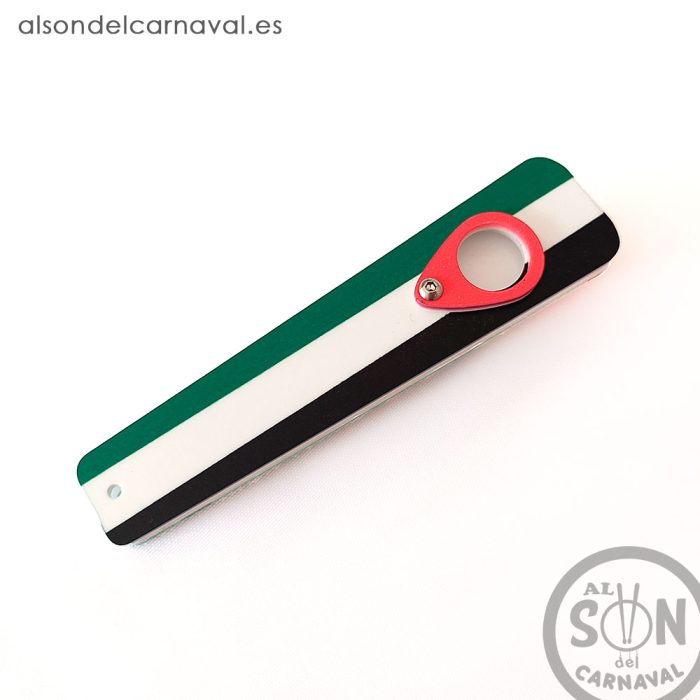 pito de carnaval Bandera de Palestina