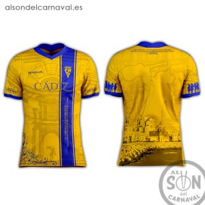camiseta aficion de cadiz capitan veneno