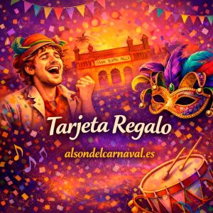 tarjeta regalo al son del carnaval