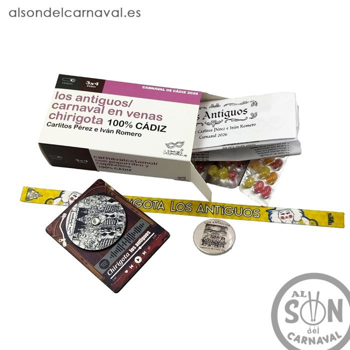 Caja Chirigota Los Antiguos
