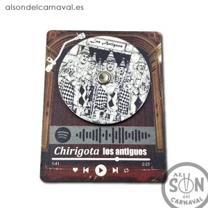 Imán de madera los antiguos