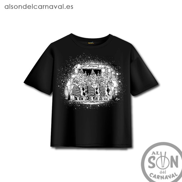 camiseta para niños chirigota los antiguos