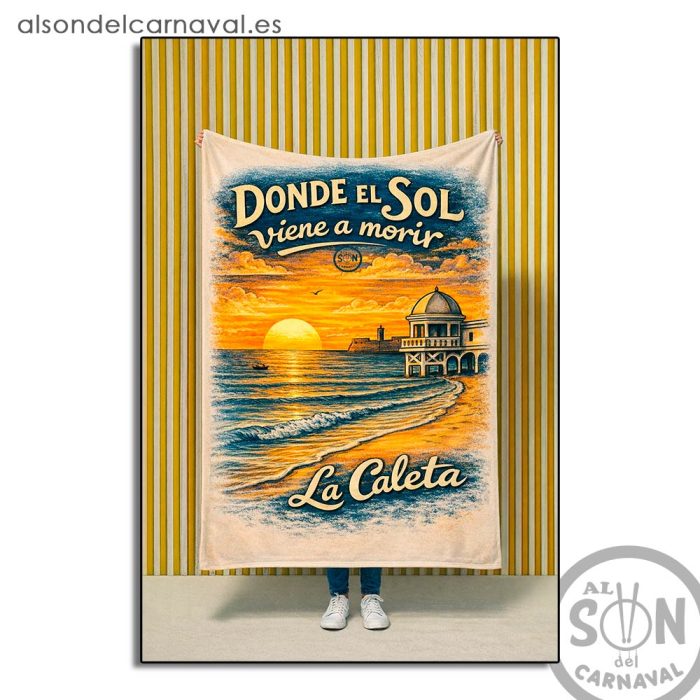manta donde el sol viene a morir la caleta