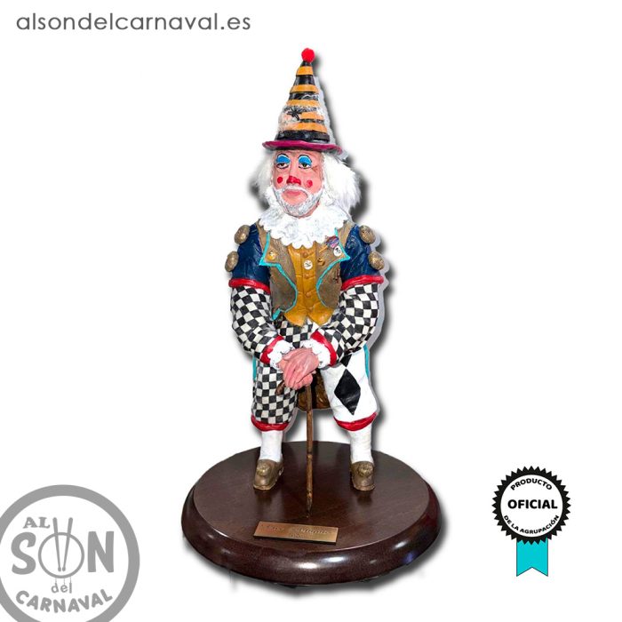 figura artesanal chirigota los antiguos