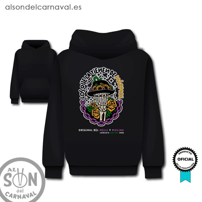 sudadera lo que la tienen de marmol