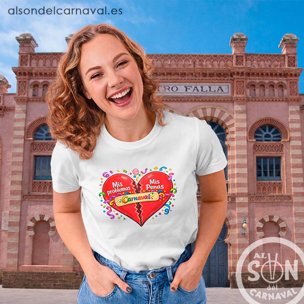 Camiseta Carnaval  mi cura