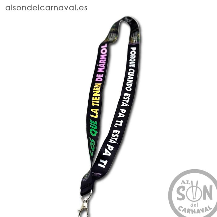 lanyard chirigota los que la tienen de mármol