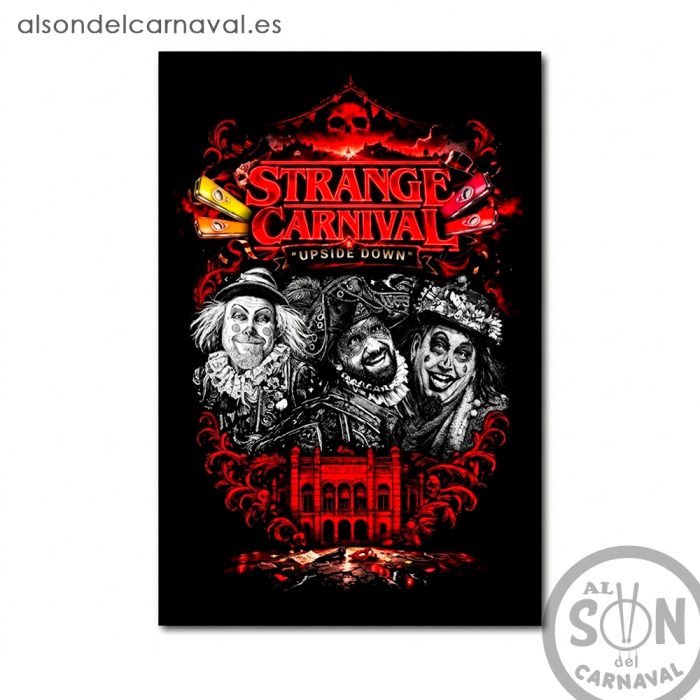 toalla Strange Carnival de cadiz