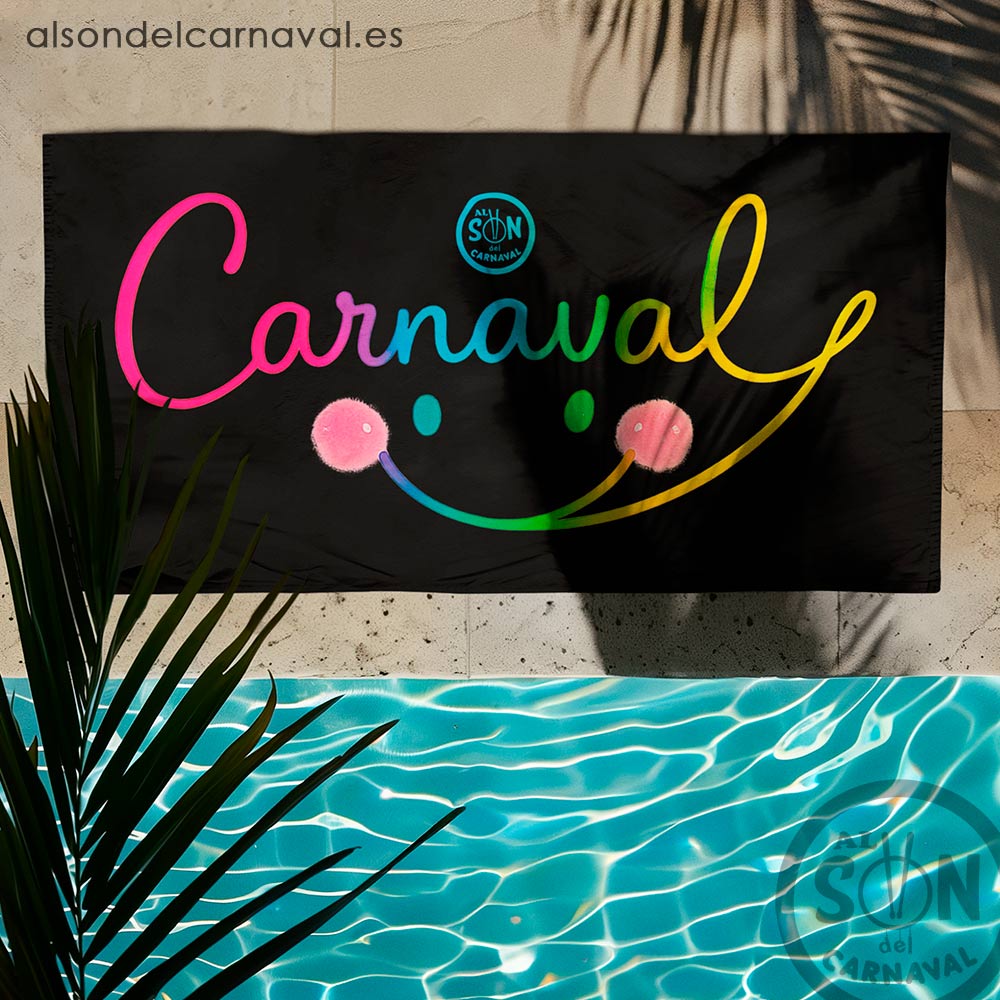 Toalla Sonrisa de Carnaval