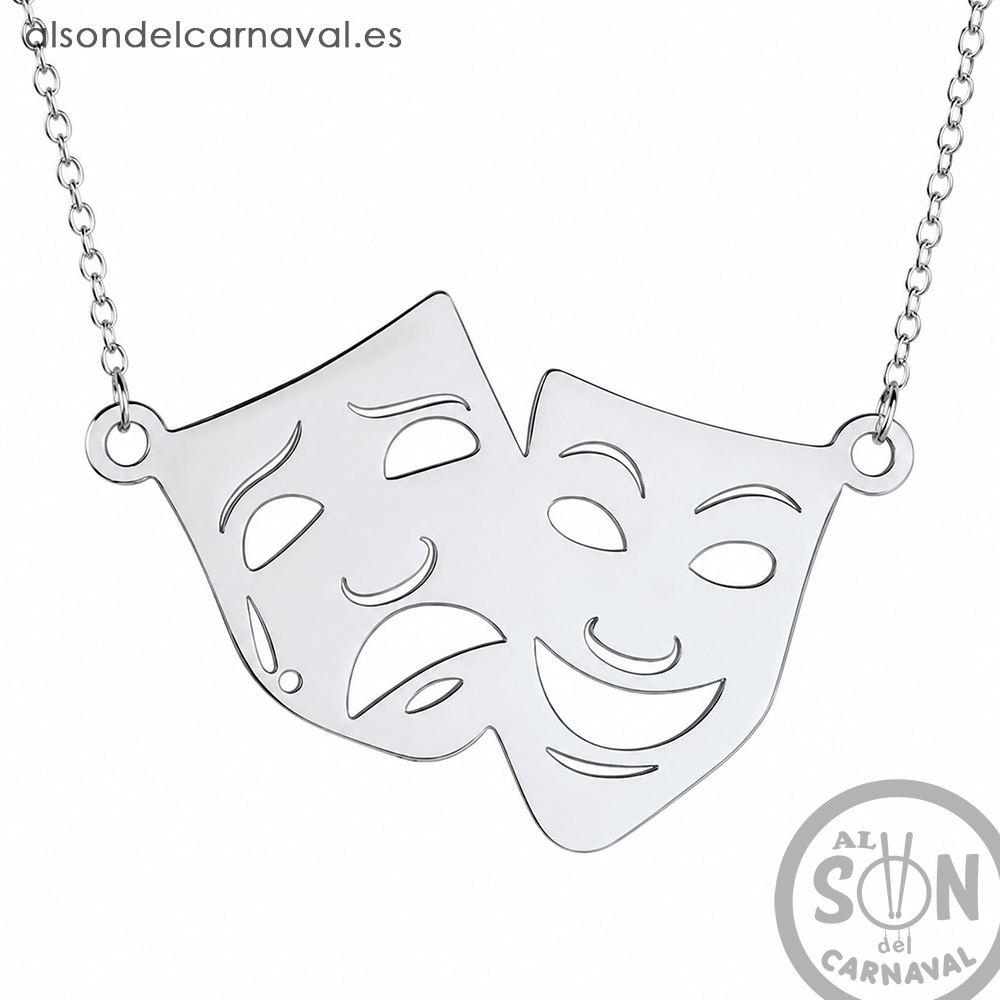 gargantillas caretas de carnaval
