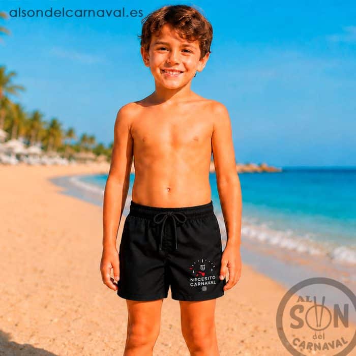 bañador de niño necesito vacaciones negro