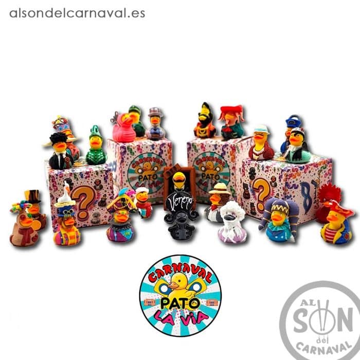 cajas sorpresa patos de carnaval