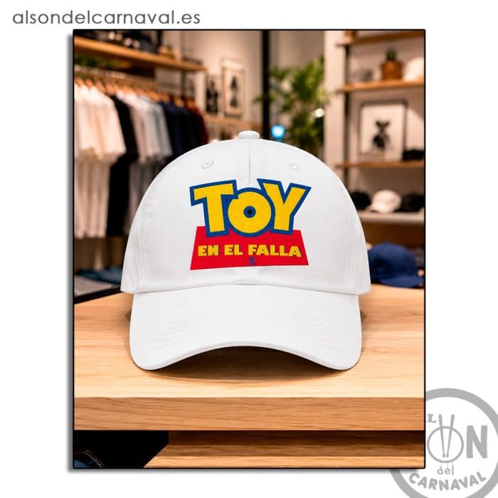 gorra toy en el falla blanca