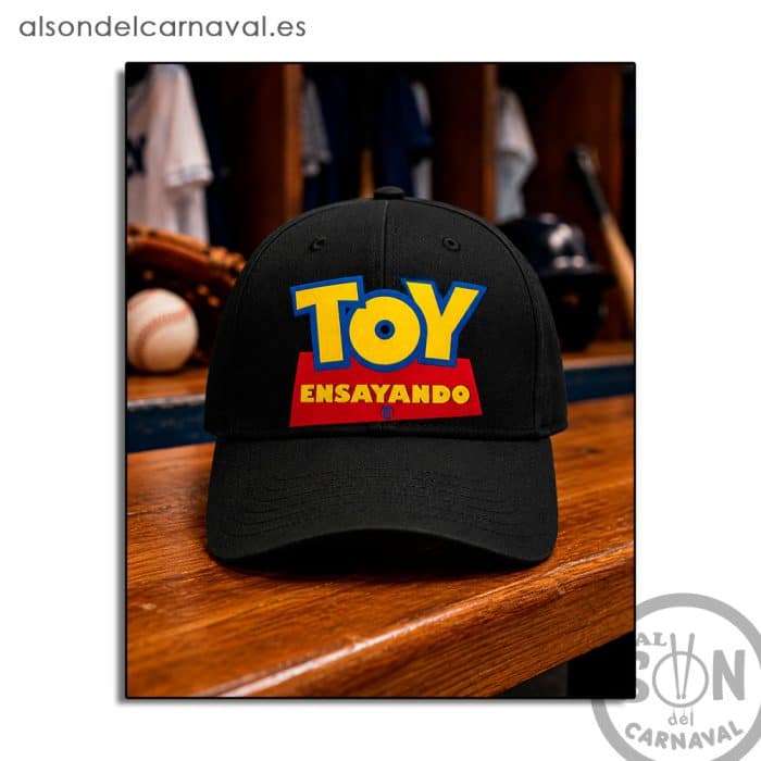 gorra toy ensayando negra