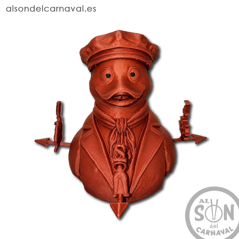 Pato de carnaval Veleta